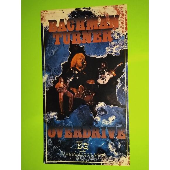 BACHMAN TURNER OVERDRIVE Vintage Hard Blues Rock Music Poster 50 Years Old BTO - Picture 4 of 5
